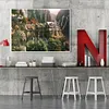(US Local)Paint By Numbers Kit On Canvas DIY Oil Art Rings King Picture Home Wall Decor50x40cm