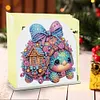 Christmas Acrylic DIY 5D Diamond Art Painting Napkin Holder Set (Tortoise)