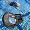 Oval Diving Mask Spearfishing Mask Anti-Fog Adjustable for Underwater Adventures