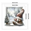 (US Local)Gnome-14CT Counted Cross Stitch Kit(40x40cm)