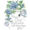 Letter Flower-11CT Counted Cross Stitch Kit(22*28cm)
