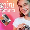 Thumb-sized Flip Screen Mini Camera - Digital Retro CCD High-Definition Portable Small Camera for Students and Campuses