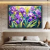 (Big Size)Iris - 11CT Stamped Cross Stitch 60*40cm/23.62*15.75in