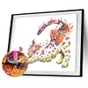 Diamond Painting -DIY Round Drill Cat Butterfly