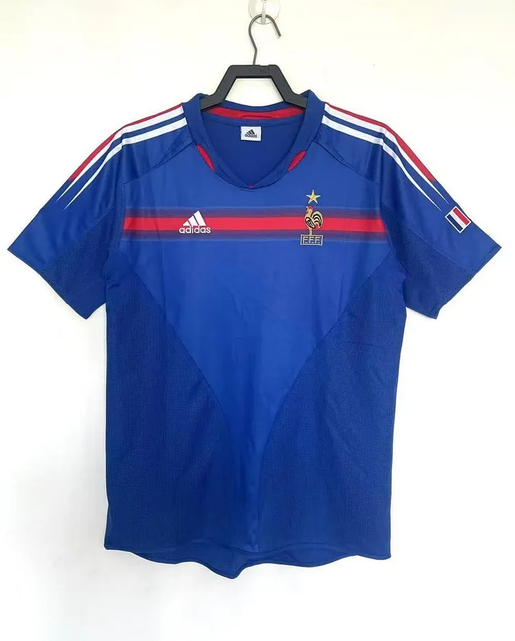 2004 France Home Retro Jersey
