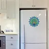 Diamond Painting Double-Layer Peacock Mandala Refrigerator Magnet 360 Rotating Magnetic Refrigerator Sticker