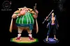 Red Hair Pirates Lucky Roux & Warrior Man - ONE PIECE Resin Statue - Black Studios