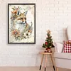 Fox-Paint by Numbers Acrylic Painting 40*60CM(Poster style）