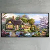 House - Round Drill Diamond Painting - 100*50CM - Large Size