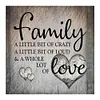 (Round/Square) Family - Full Diamond Painting  30x30cm