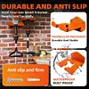 [US Local Warehouse] 2Pcs Grass Trimmer Storage Hooks Heavy-Duty Lawn Mower Hook Bracket for Garden