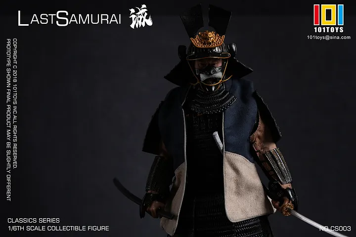 1/6 101toys Last samurai 勝元風フィギュア 101TOYS 1/6 NO.CS003 CLASSICS SERIES OF Sincerity of the Last