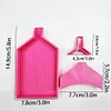 New Grid Design Diamond Painting Tray Y-Shaped Insert Semi-Open Lid Effectively Separating Drills DIY Diamond Art Accessories