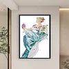 (Multi Style)Queen Of Seasons-Full Embroidery 2 Strands 14CT Stamped Cross Stitch-41*59CM
