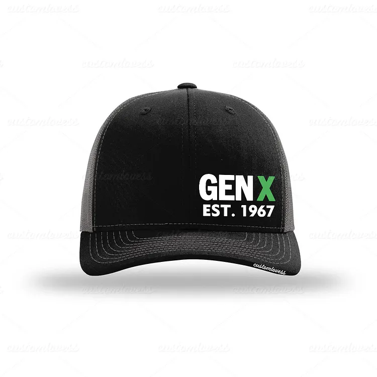 Custom Gen X Playground Trucker Hat