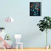 >SALE<5D DIY Full Round Drill Diamond Painting Flower Wind Chime Kit Home Decor(A2795)