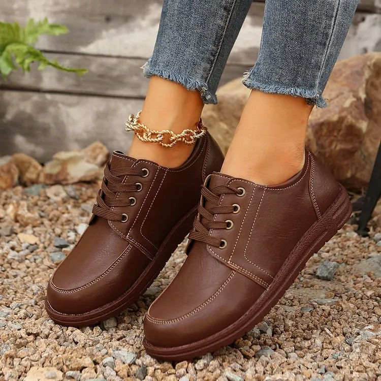 Brownm Brownm Small Leather Shoes Women's College Style Retro Dress Mary Jane Women's Shoes New Spring And Autumn Single Shoes Women