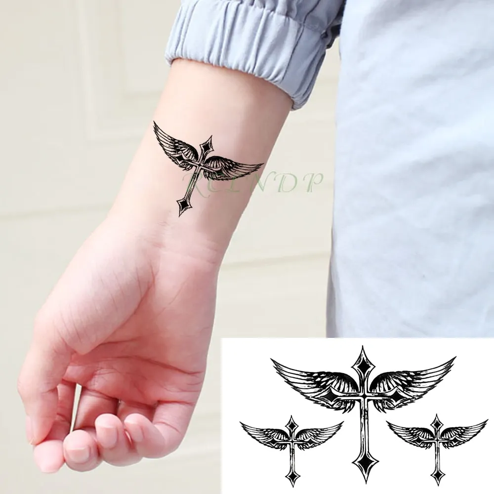 Waterproof Temporary Tattoo Sticker Swallow fly bird Flash Tatoo Fake Tatto arm leg Wrist Foot hand For Girl Men Women kids