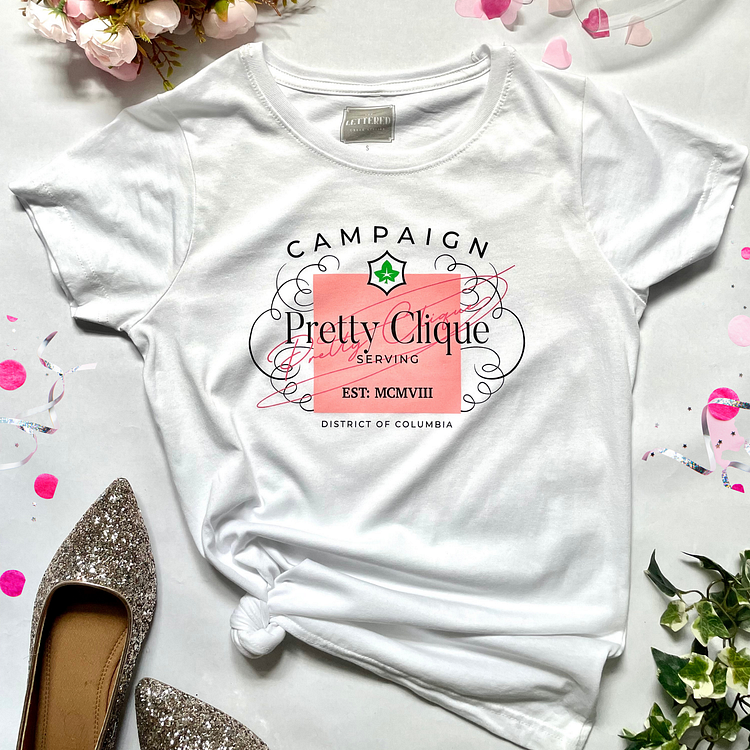 Pretty Clique T-Shirt In White