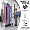 3 Tier Textile Fabric Display Rack Save Space Car Vinyl Wrap Holder for PVC Film