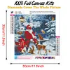 Diamond Painting-DIY Full Round Drill Christmas Santa Claus(30*30CM)