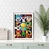 Character Combination-Full Round Diamond Painting 40*50cm