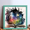 Magic Book - 11CT Stamped Cross Stitch - 50*50cm