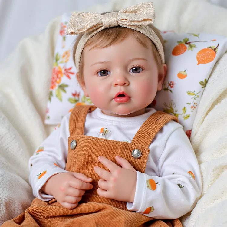Babeside Quiet Reborn Baby Suri 17" Little Infant Girl Best Gift for Kids