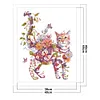 Cat - 11CT Stamped Cross Stitch Kit(40*48cm)