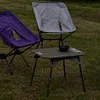 Foldable Camping Table High Low Dual-Use Table for Beach Hiking Fishing (Green)