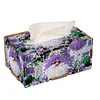 DIY Diamond Painting Tissue Box Wooden Diamond Art Tissue Storage Box Home Decor