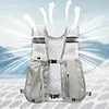 Running Lightweight Hydration Vest Bag Breathable Nylon Bottle Storage Backpack
