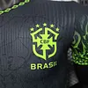 2025 Player Version Brazil Special Edition Black Green Football Shirt 1:1 Thai Quality