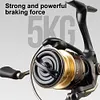 Metal Spinning Reel 5.2/1 Fishing Reel Fishing Wheel for Saltwater Or Freshwater