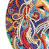 Diamond Painting Wooden Lion Moon Perpetual Calendar