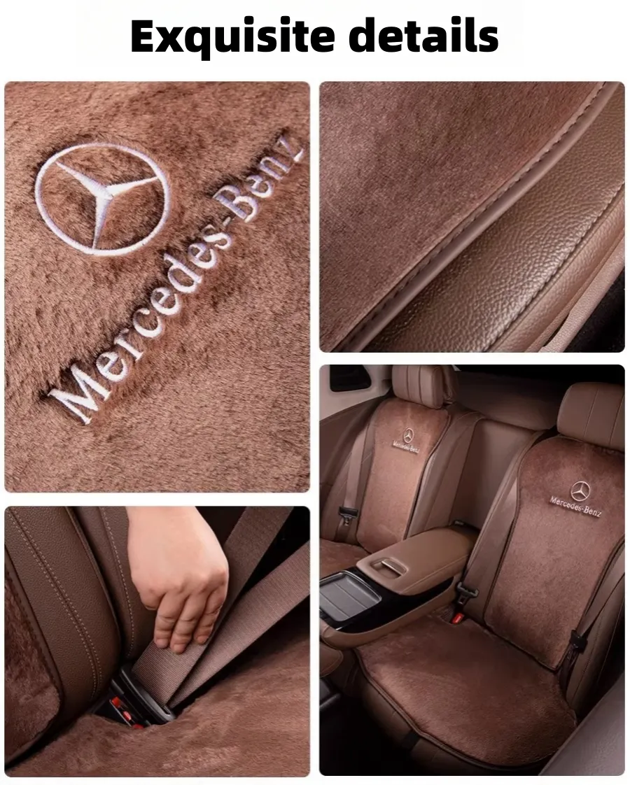 Car embroidered logo goose down cushion