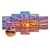 Sunrise - Full Round Diamond Painting(103x45cm)