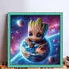 Groot-11CT Stamped Cross Stitch 40*40cm/15.75*15.75in