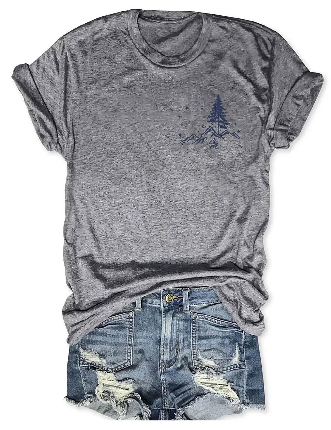 No City Lights Just Campfire Nights T-shirt