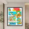 (Multi-Style) Cartoon-11CT Stamped Cross Stitch 50*60cm/19.69*23.62in (Big Size)
