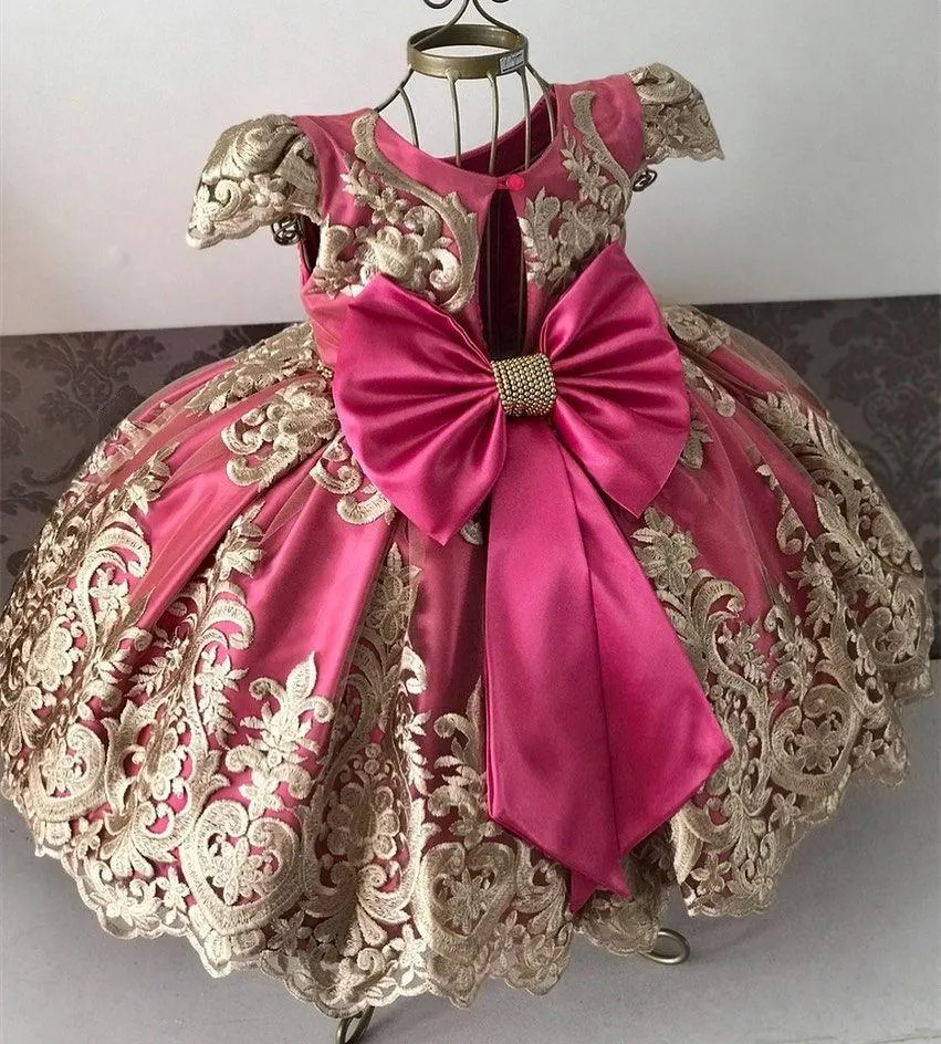 4-10 Yrs Fancy Baby Girls Dress New Year Party Evening Gowns Elegant Princess Dress Ball Gowns Wedding Kids Dresses For Girls
