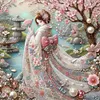 Multistyle Beaut&eacute; Japonaise - Peinture Diamant Ronde - 40 X 40 CM