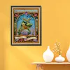 (US Local)Dragon-14CT Stamped Cross Stitch Kit(40x55cm)