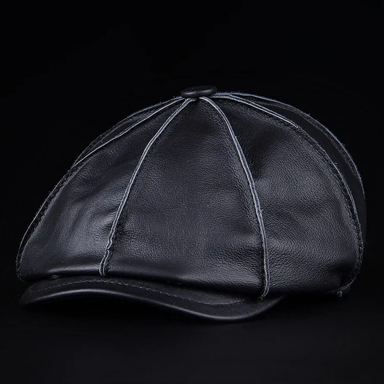 The PEAKED Leather Captain