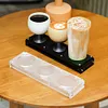 3-Slots Acrylic Camping Cup Holder Desktop Cup Holder for Outdoor Camping Hiking