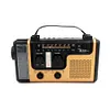 AM FM SW Emergency Power Bank SOS Alarm LED Light Hand Crank Solar Weather Radio