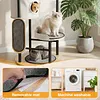 [US Local Warehouse] 66-Inch Cat Tree with Scratching Post Cat Tower Multi-Level Cats Furniture with Dangling Ball Platform Hammock for Indoor Cats Large Adult