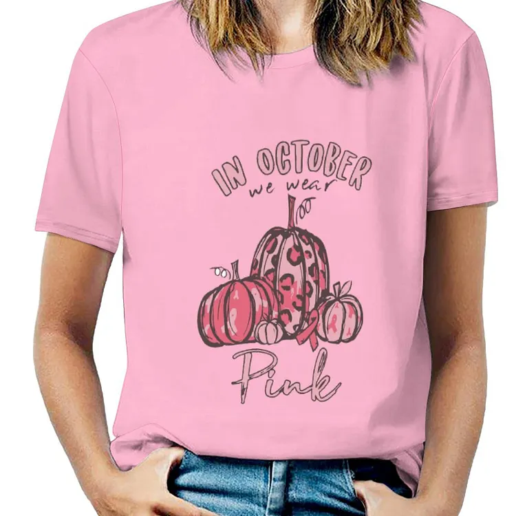 Personalized Design Women's  in October We Wear Pink