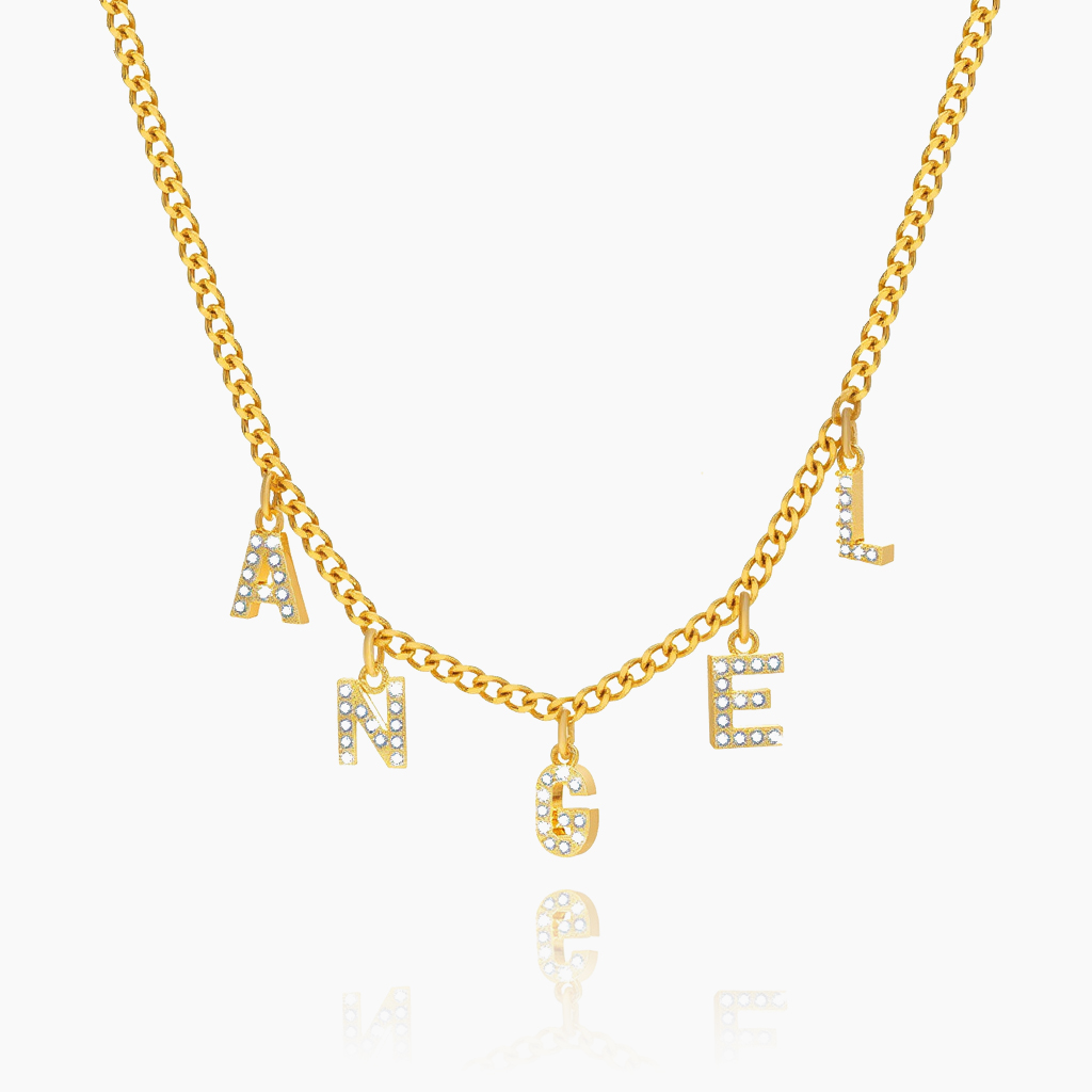  Name Pendant Necklace 