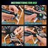 Cordless Soldering Iron Kit, Cordless Portable Soldering Iron Pen, Up to 842℉ Fast Heating, 2000mAh USB Rechargeable Soldering Iron Tool with LED for Electronic Repair, DIY